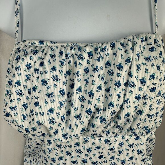 Shein Womens Maternity Floral Print Dress Sleeveless Spaghetti Straps Size L - Picture 2 of 7